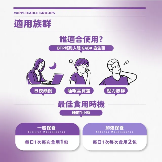 【BTP】輕鬆入睡GABA益生菌 4盒-30入/盒(專利ProGA28晚安菌/海藻鈣/助入睡好舒眠/11點熱吵店推薦)