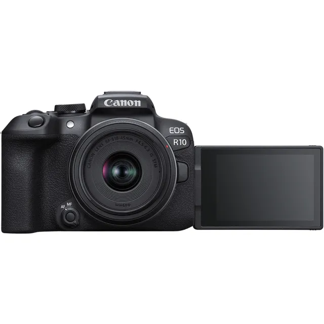 【Canon】EOS R10 KIT 附 RF-S 18-150mm F3.5-6.3 IS STM 旅遊鏡組 (公司貨) APS-C 無反微單眼相機
