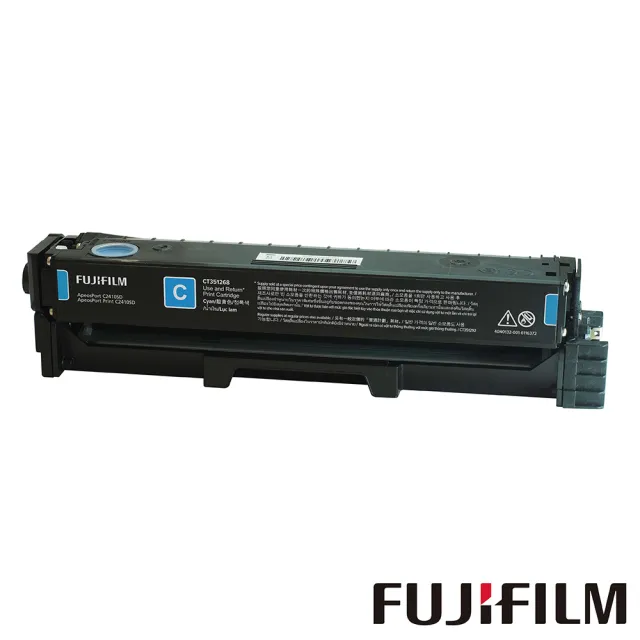 【FUJIFILM 富士軟片】搭1組1黑3彩標準容量碳粉★ApeosPort C2410SD A4彩色多功能傳真事務複合機