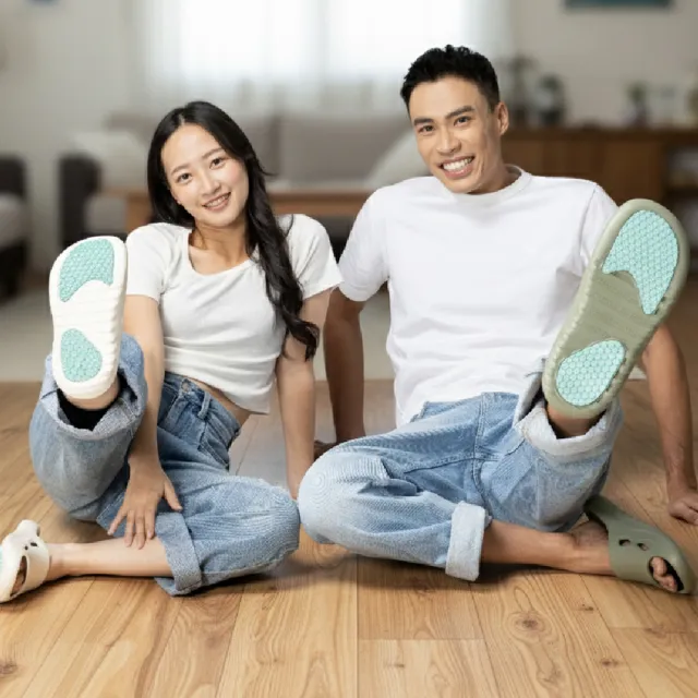 【MOCODO 伴佳家】2026全新釋壓凝膠防滑拖鞋 (足底筋膜炎/銀髮安全/最高止滑係數/一體成形/室內戶外拖)