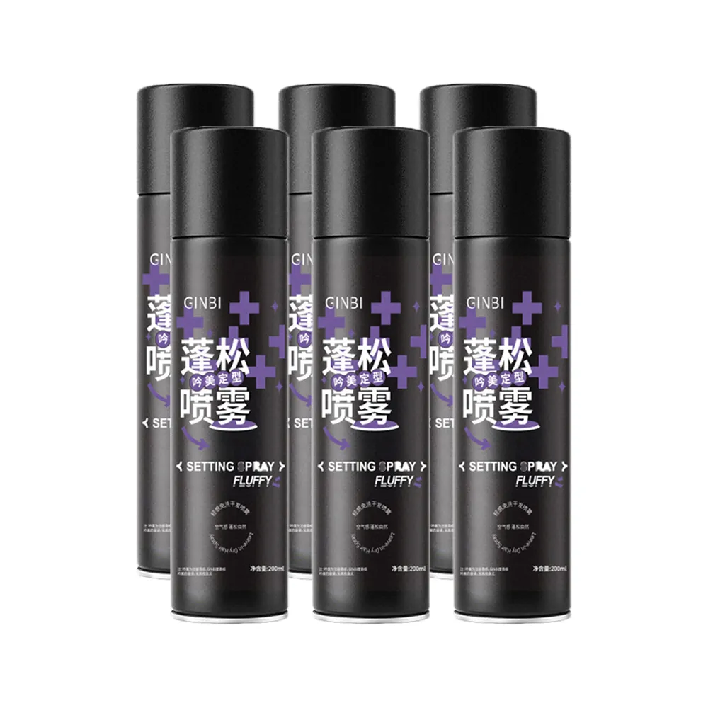 GINBI吟美吟美蓬鬆定型噴霧200ml 6入(定型髮膠)
