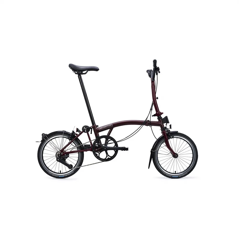 【Brompton】C Line 折疊車 - 2026 紫梅紅 - S把4速(B3BP-CLN-PR004N)