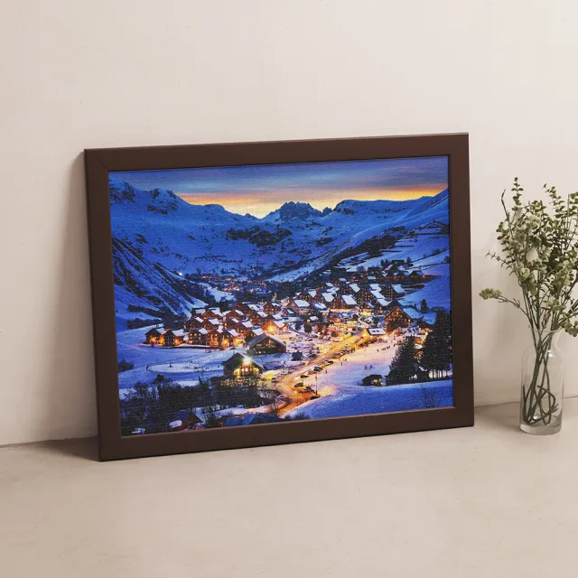【Pintoo】阿爾卑斯山雪景 - 滿版平面拼圖1008片
