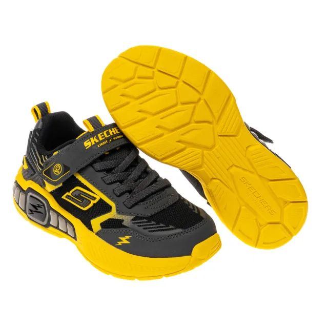 【SKECHERS】男童系列 男童鞋 運動鞋 燈鞋 LIGHT STORM 3.0 (400151LCCYL)