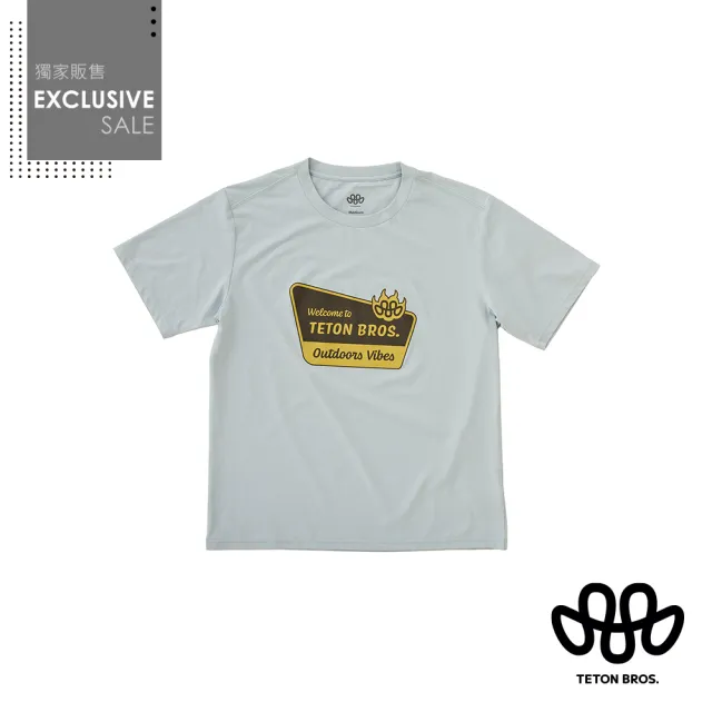 【Teton Bros.】TB Trail Sign Tee 防曬機能短袖T恤 男款 LT Green #TB26182M