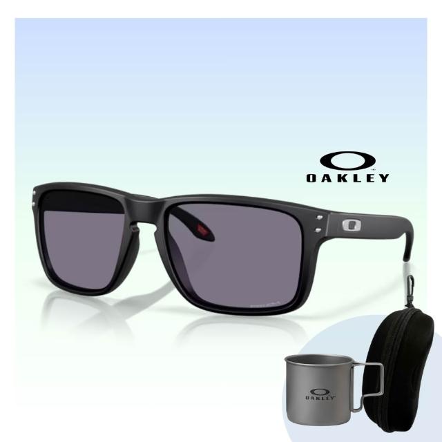 【Oakley】Holbrook XXL 亞洲大版 休閒抗UV太陽眼鏡(OO9487F-01 Prizm Grey 鏡片)