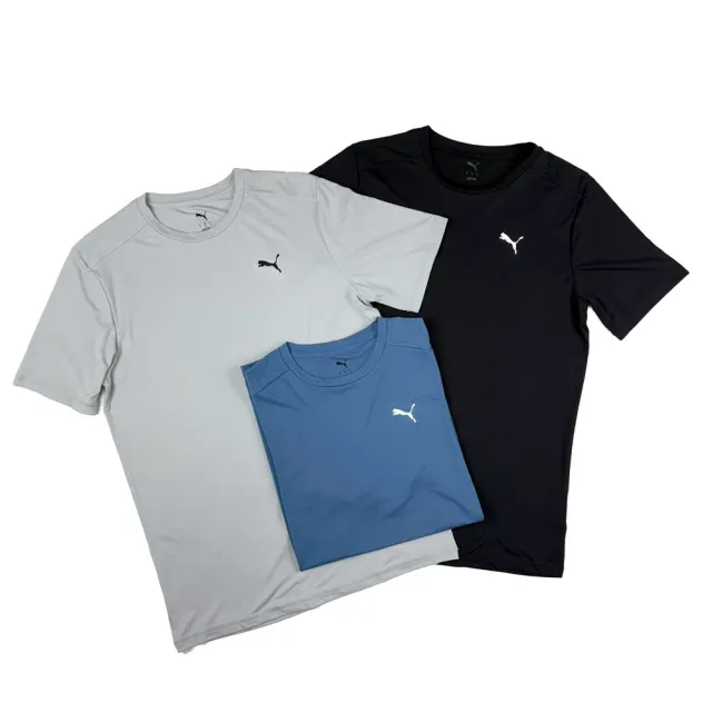 【PUMA】衝評 線條動感 Puma 運動短T 快乾 輕量 彪馬 排汗衫 大尺碼 短袖 夏天 T恤  @1425