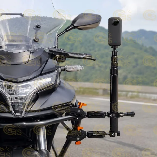 【K&F Concept】MS-71 騎行拍攝支架套裝 車管夾 向豌豆莢 魔術臂 伸縮延長桿 #KF31.220