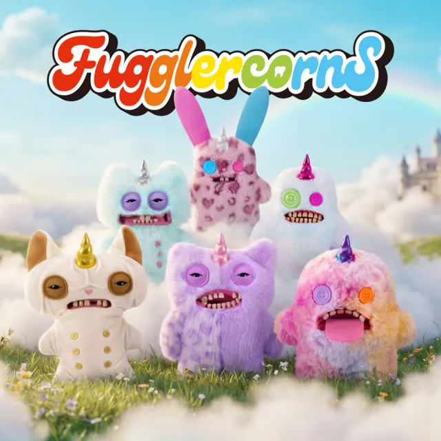 【FUGGLER】牙齒怪-9吋毒角獸 隨機一入(牙寶/絨毛/娃娃)