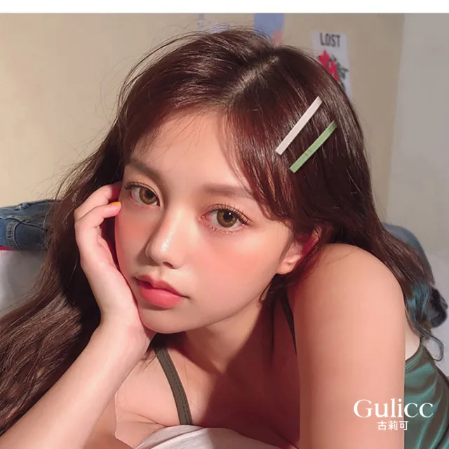 【Gulicc 古莉可】可愛側邊夾 莫蘭迪色一字夾(10入)(七夕情人節 生日 髮飾 頭飾 大腸圈 髮夾 禮物)