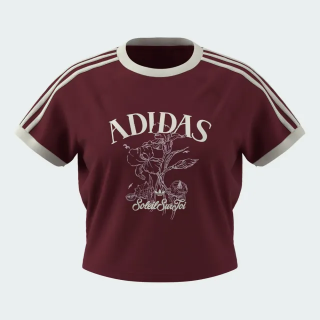 【adidas 愛迪達】運動 休閒 短袖 T恤 女上衣 RESORT S TEE W(KX0734)