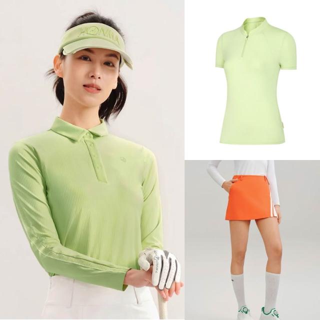 【HONMA 本間高爾夫】女款春夏機能服飾 涼感/防曬/POLO衫/長褲/外套 多款任選(日本高球專櫃品)限定優惠