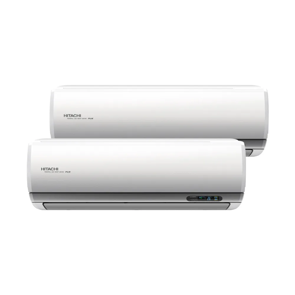 【HITACHI 日立】3-4坪+5-7坪 R32一級變頻冷暖一對二分離式空調(RAM-63YP/RAS-28YSP1+RAS-40YSP1)