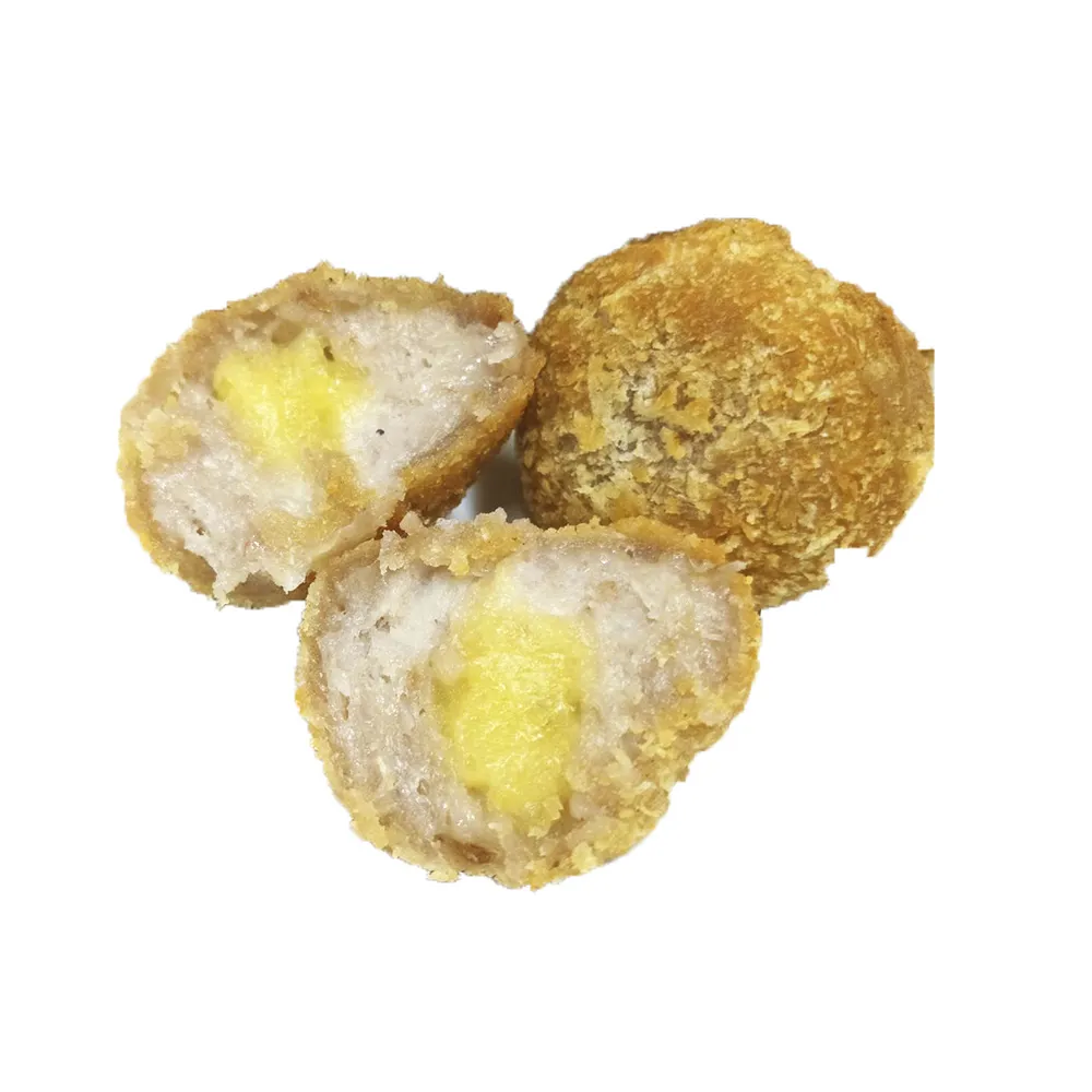 【上野物產】經典國宴小吃 蛋黃芋丸 X3包(270g±10%/10顆/包)