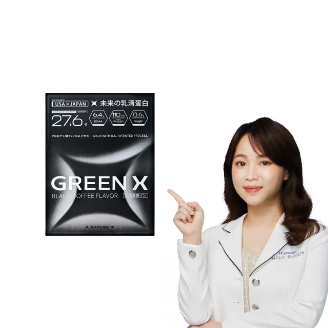 【TAIZAKU 火星生技】GreenX進化乳清蛋白-義式深焙風味  40gX4包/盒(分離乳清蛋白)