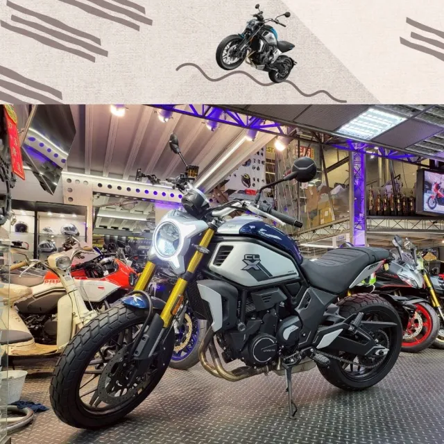 【CFMOTO】現車買就送機油5罐/春風700CL-X Heritage TC 21(693CC/紅牌擋車/機車/公司車/普洛吉村重機)