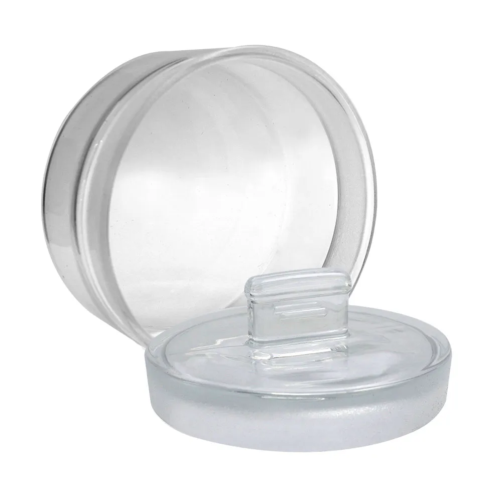 【SMILE】扁型秤量瓶 2入 60*30mm 萬用罐 40ml 樣品瓶 玻璃秤量瓶 165-GWB6030(小瓶子 樣品瓶 收納罐)