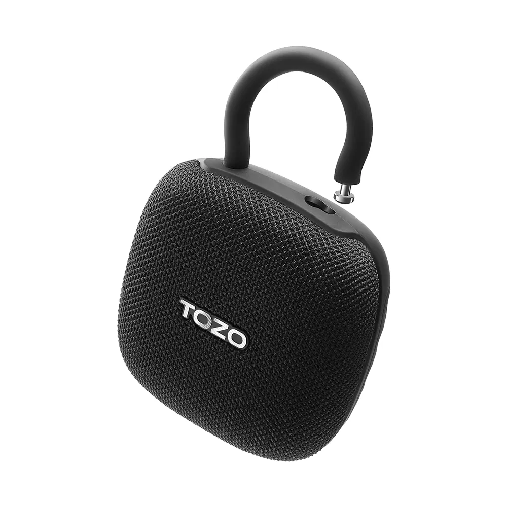 【TOZO】SoundGo 強勁10W可攜式防水藍牙喇叭(32H續航/IPX8防水/TWS雙串聯/登山扣/原廠公司貨)