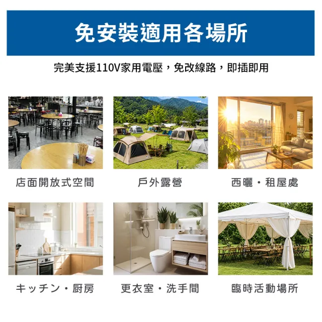 【TAIGA 大河】WiFi遠控5-7坪R32冷專除溼淨化移動式空調/移動式冷氣 (CB1177)
