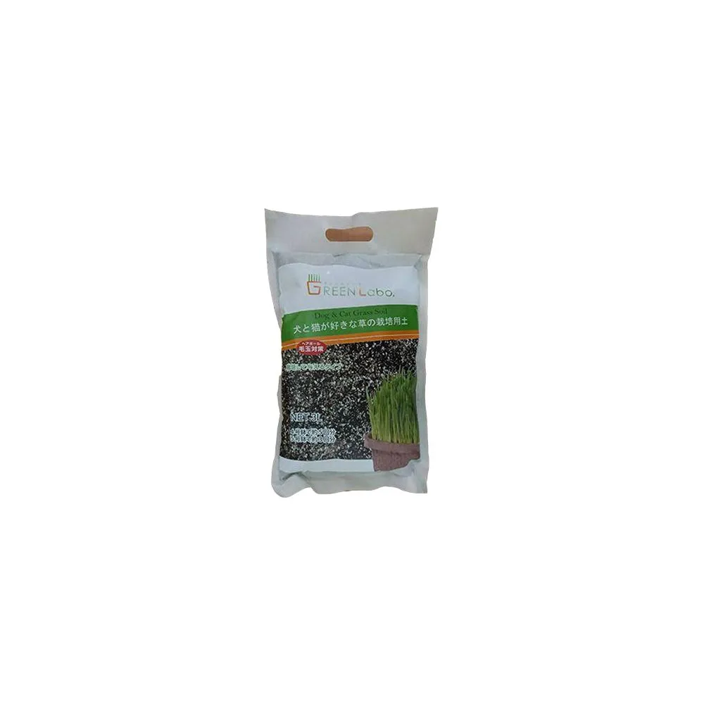 【GREEN Labo】貓草培養土 3L(2入組)
