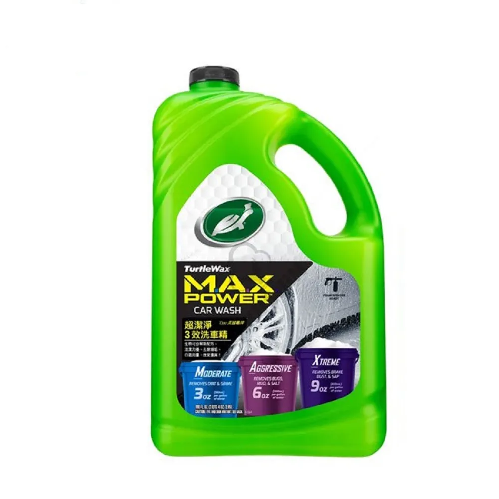 【Turtle Wax 龜牌】T597超潔淨3效洗車精(2950毫升)