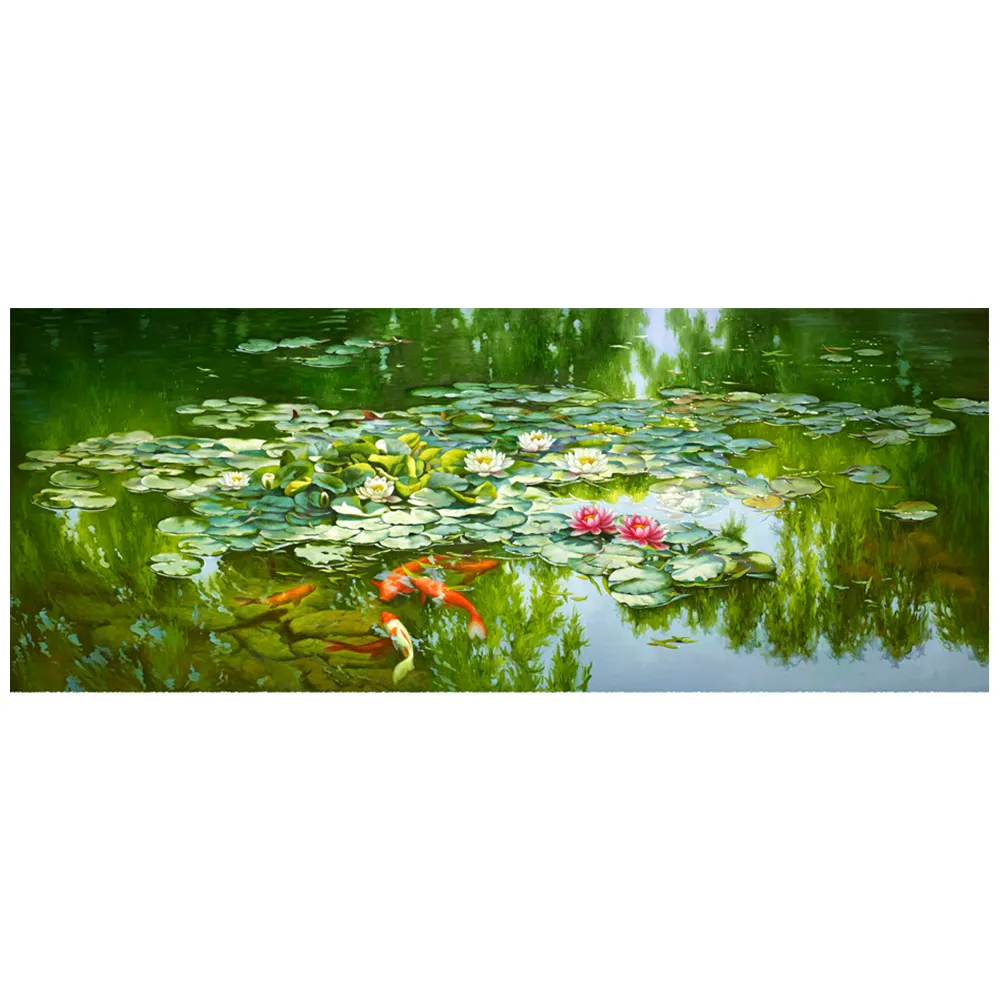 【御畫房】桂林山水 國家一級畫師手繪油畫60×120cm(VF-42)