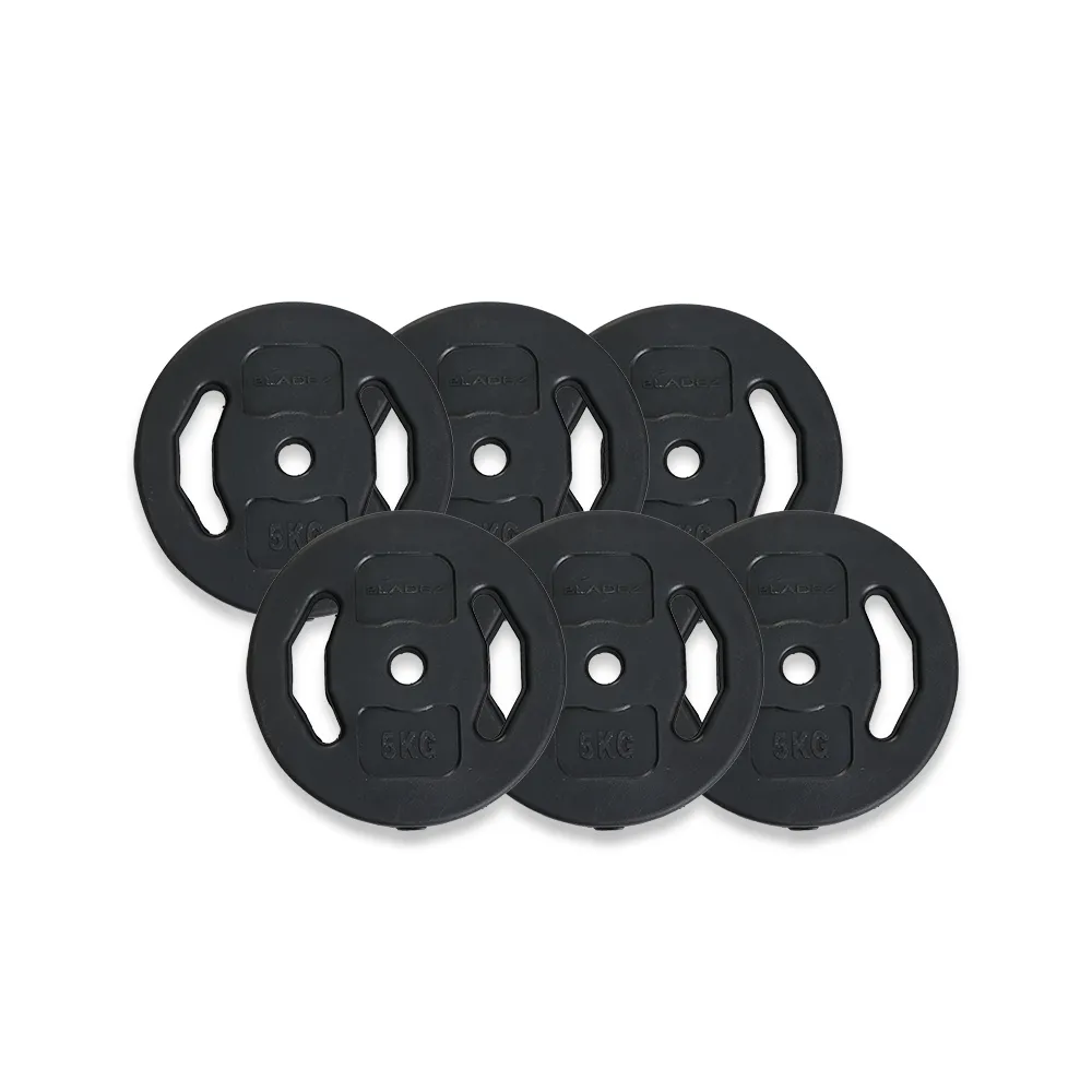 【BLADEZ】DD1 環保雙抓孔槓片-5KG(六入組)