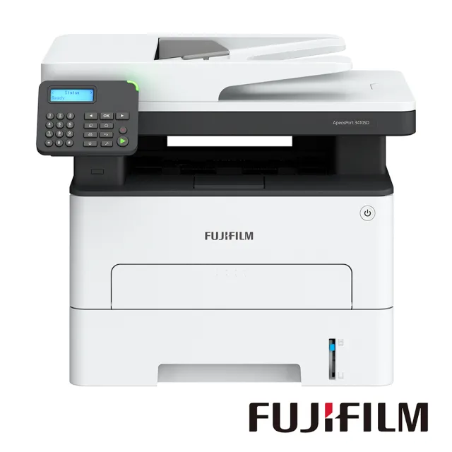 【FUJIFILM 富士軟片】官網登錄價★ApeosPort 3410SD A4黑白多功能事務複合印表機