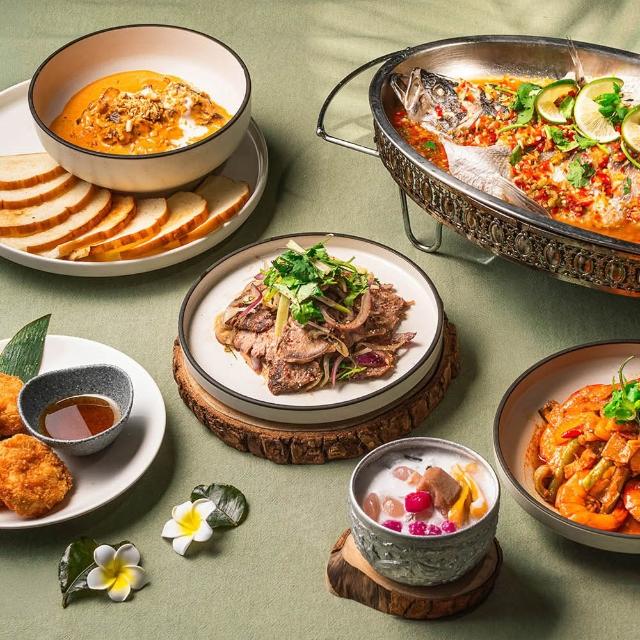 【板橋凱撒大飯店】蓮花餐廳平日週一至週二單點吃到飽午或晚餐券(週日+300)