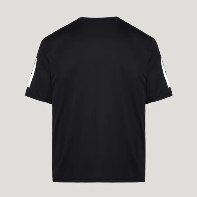 【adidas 愛迪達】短袖上衣 男 訓練 慢跑 亞規 TR-ES TEE 3S M 黑 KU8726