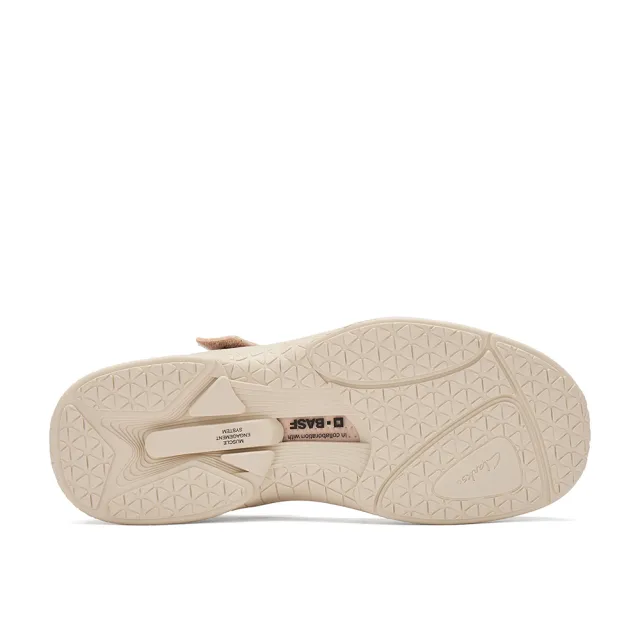 【Clarks】女鞋 輕鬆走 Tri Ease Jen真皮魔鬼氈瑪莉珍 休閒鞋 (粉色)(CLF87346C)