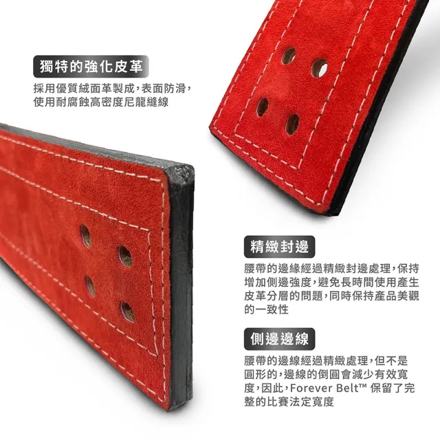 INZER 健力快扣腰帶 13mm｜健身重訓 運動 舉重 巴弟蛋白 Forever Lever Belt