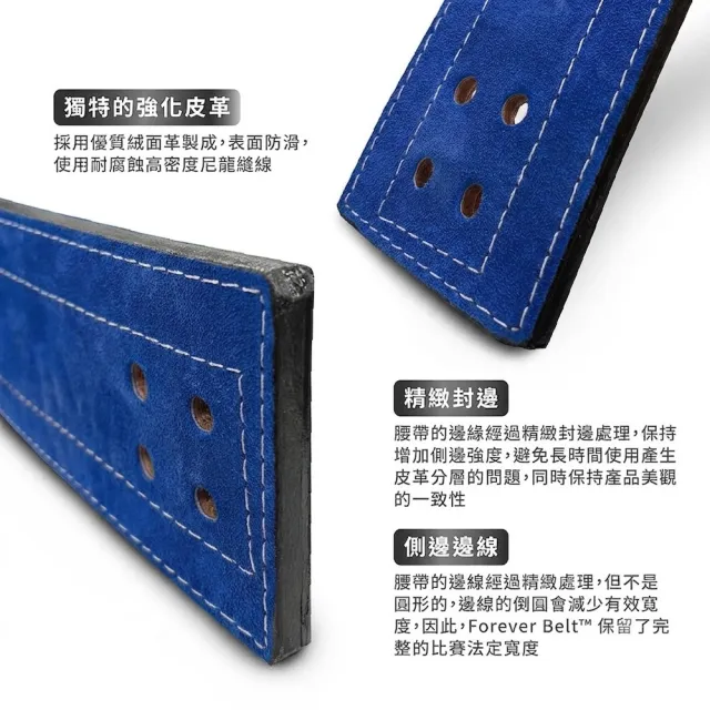 INZER 健力快扣腰帶 10mm｜健身重訓 運動 舉重 巴弟蛋白 Forever Lever Belt