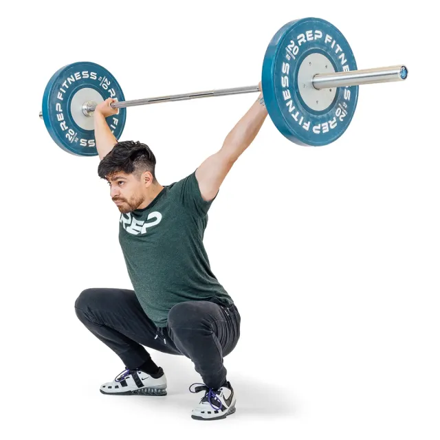 【REP】Alpine系列 專業舉重槓鈴桿 - 20kg 工業級硬鉻（霧銀）/可承重680KG