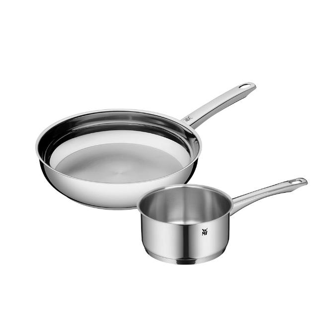 【WMF】專業淬鍊系列Profi Pfannen三層不鏽鋼煎鍋28cm+Astoria不鏽鋼單柄湯鍋16cm