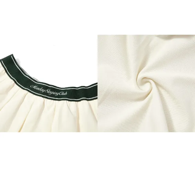 【PUMA】百褶短裙 MSC Pleated MondaySleepingClub 聯名 白 638983-87