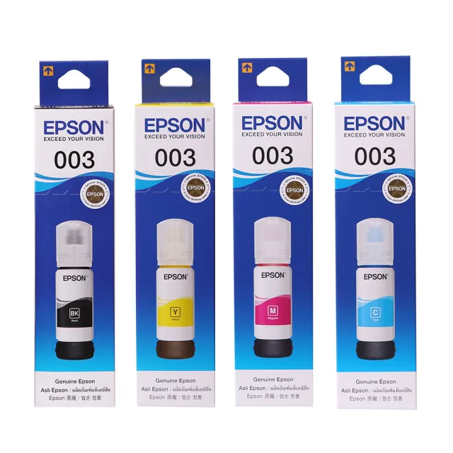 【EPSON】官方直營 搭2組T00V原廠1黑3彩墨水★L3210 高速三合一連續供墨印表機