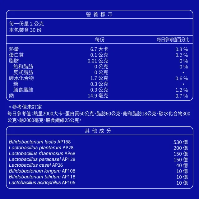 【大研生醫】1000億益生菌粉包PLUS＋4入組(共120包)