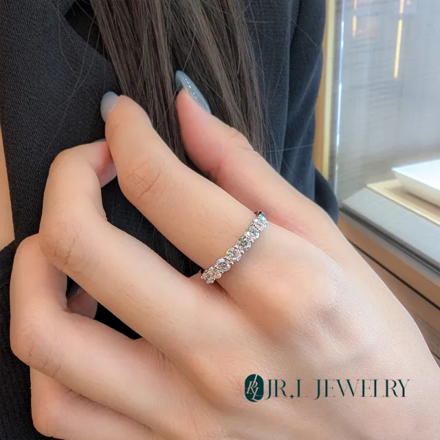 【JR.L JEWELRY】70分 極光 培育鑽石鉑金戒指(培育鑽石 鉑金)