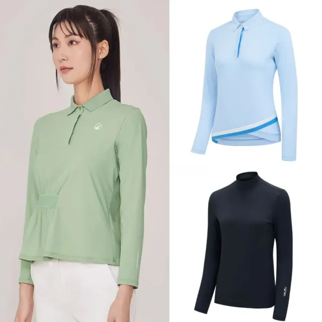 【HONMA 本間高爾夫】女款長袖上衣/polo衫/短裙 日本高爾夫專業品牌(XS-L多款多色任選)
