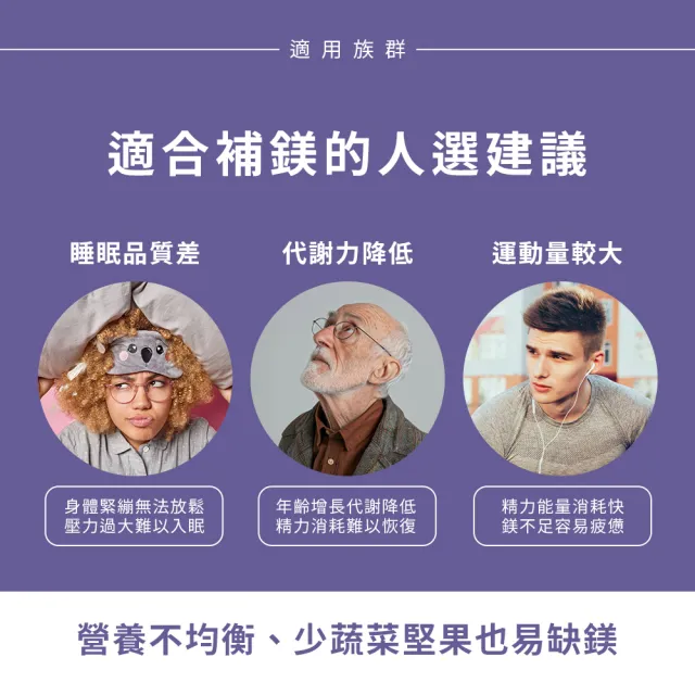 【Nature’s Truth 綠萃淨】卓越甘胺酸鎂膠囊(120粒/瓶)