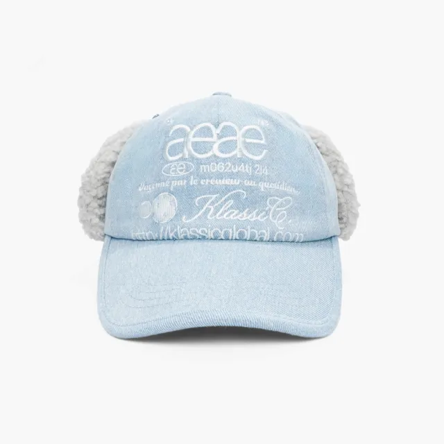 【KlassiC.】aeae 遮耳棒球帽 韓星私服標配設計師品牌 aeae 聯名限定款+眼鏡插槽設計