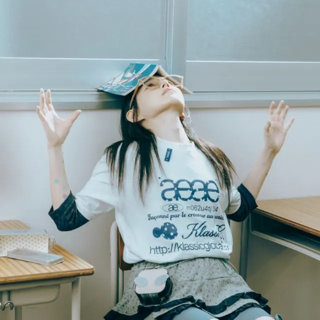 【KlassiC.】aeae 限量聯名TEE 韓星私服標配設計師品牌 aeae 台灣獨賣款 T-shirt
