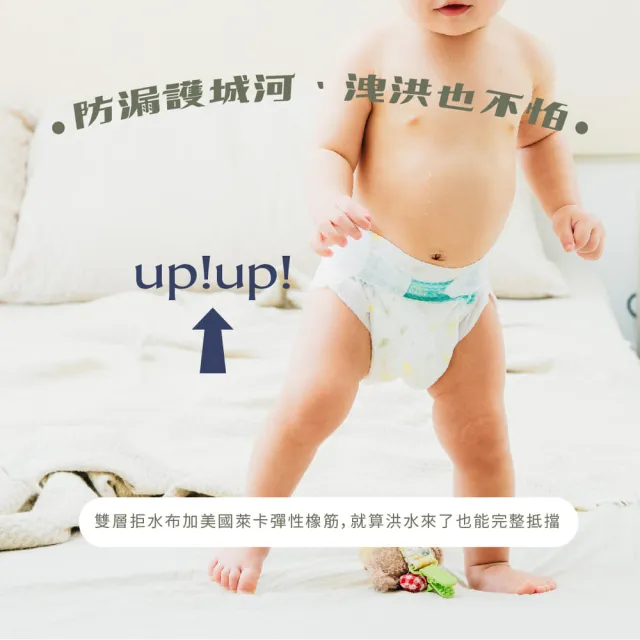 【PureBaby 波比】植萃抑菌 尿布接財褲黏貼型S-XL 4包組 2026全新升級款(北港武德宮獨家聯名)無甲醯胺