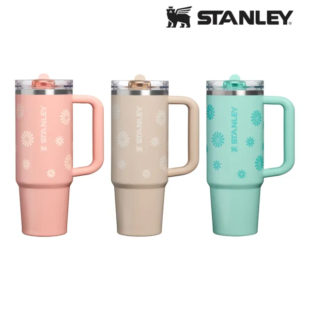 【STANLEY】官方直營 防漏吸管隨手杯 0.88L (自在無拘系列)