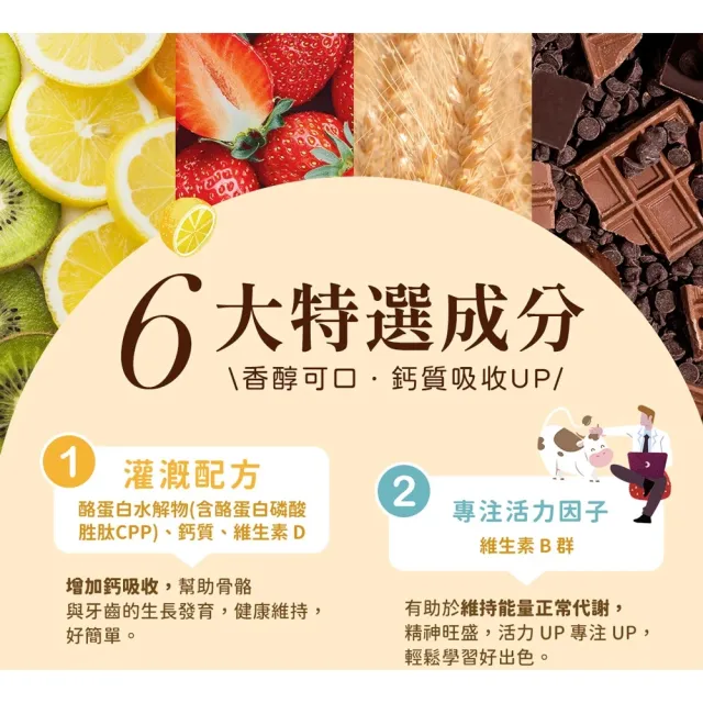 【易而善】調味奶粉隨手包30g×12入/盒(草莓/果汁/麥芽/巧克力/4種口味各3入/易攜帶/可冰飲)