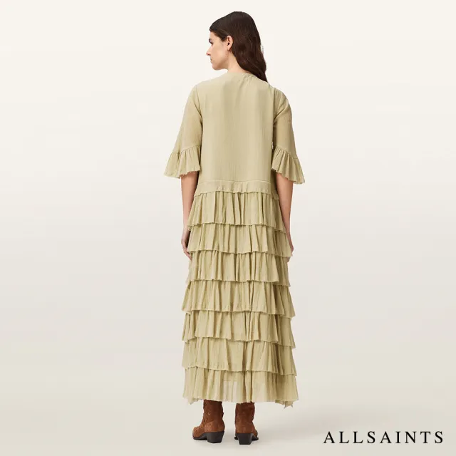 【ALLSAINTS】CAVARLY SSMAXI 洋裝 W243DE(常規版型)