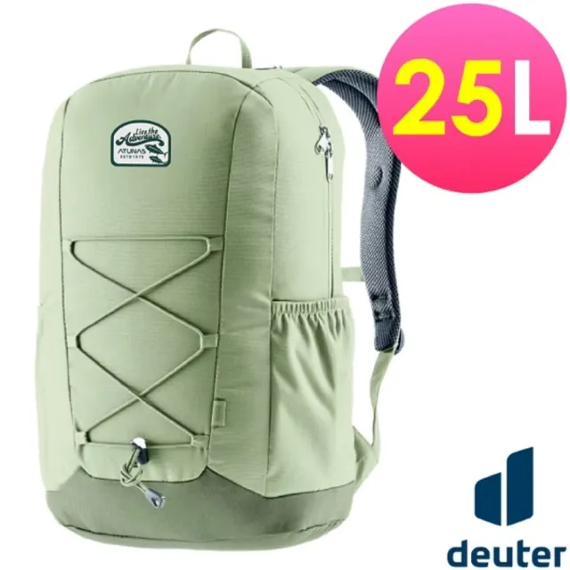 【deuter】聯名款 GoGo 人體工學減震透氣旅遊健行後背包25L(熱賣型)/ 3813224A 綠