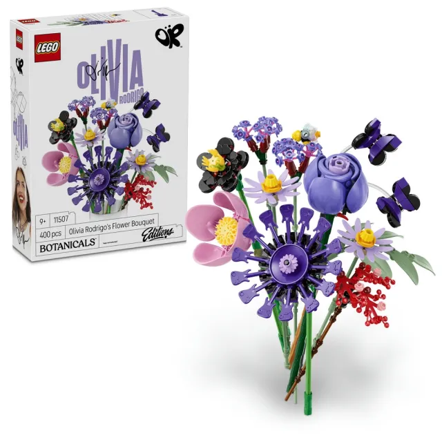 【LEGO 樂高】Botanicals 11507 奧莉維亞．羅德里戈的花束(花藝 居家擺設 禮物 玩具)