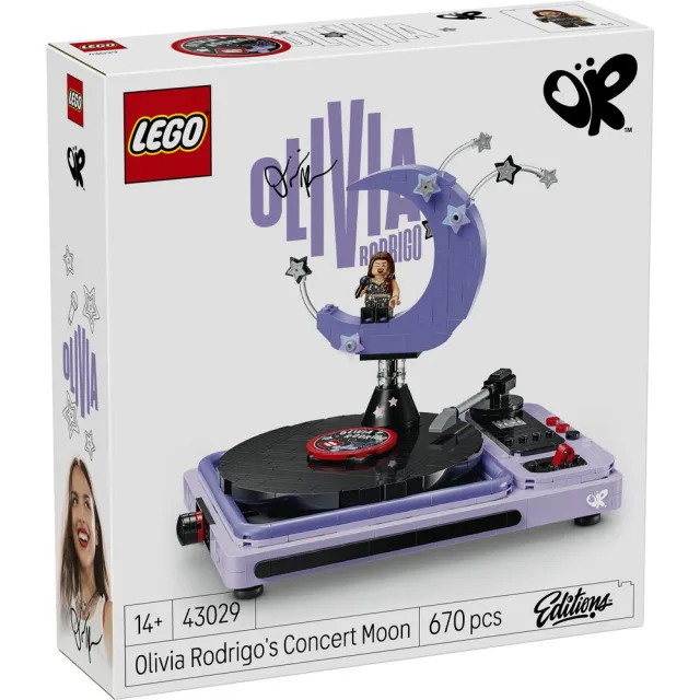 【LEGO 樂高】Editions 43029 奧莉維亞．羅德里戈的演唱會之月(創意遊戲 居家擺設 禮物 玩具)
